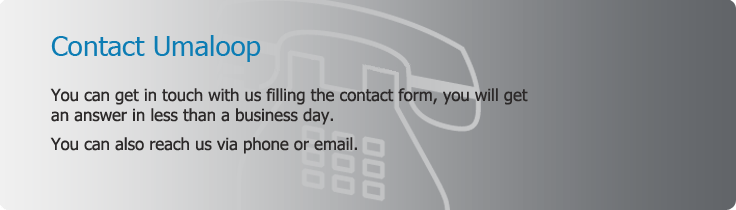 Contact Umaloop