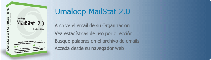 Umaloop MailStat para Postfix - Archivo y estadisticas de email para Postfix